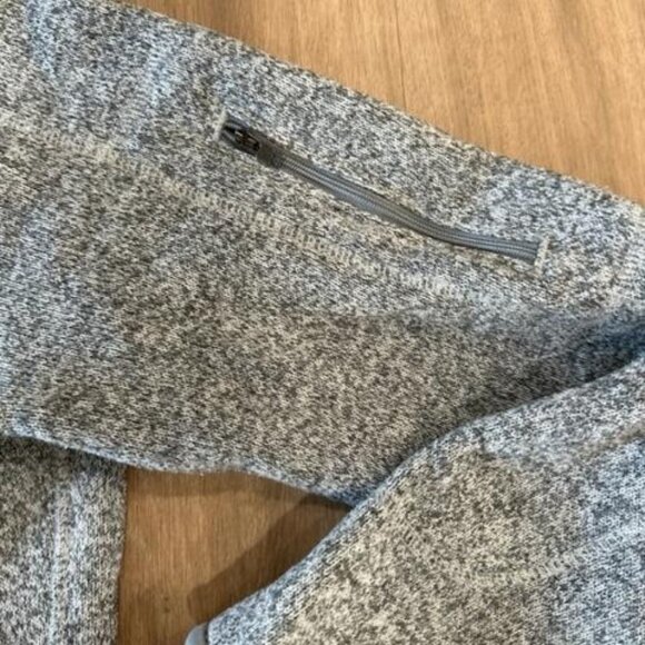 PATAGONIA Grey Fleece Sweater- Size L - Picture 3 of 4